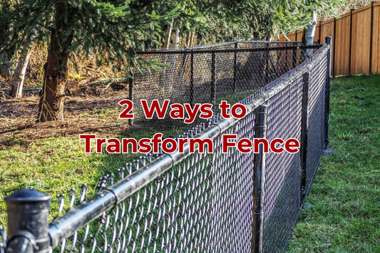 Discover 2 Unique Ways to Completely Transform Your Fence