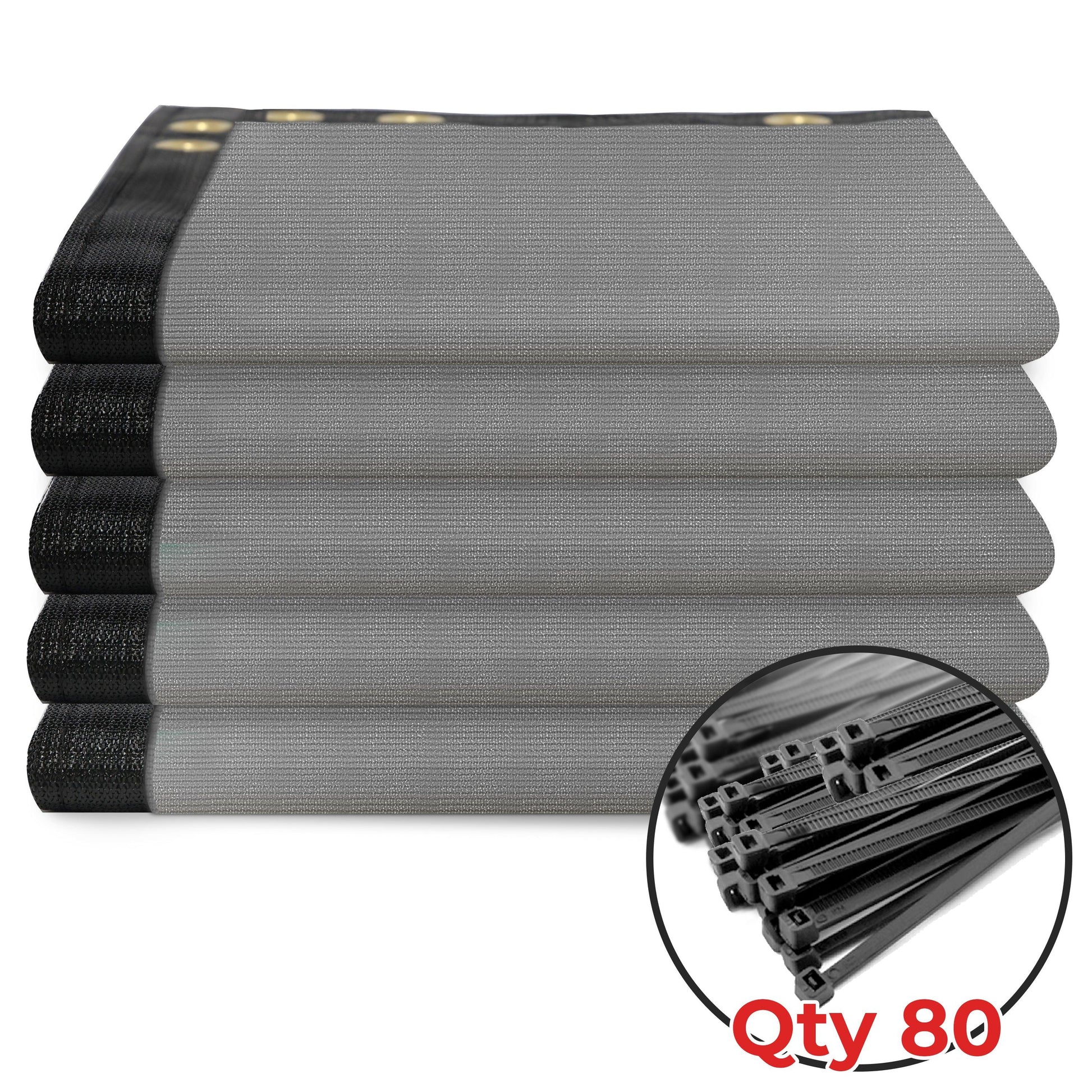 Grey_AMGO_Private_Fence_Screen_Floding_Diagram