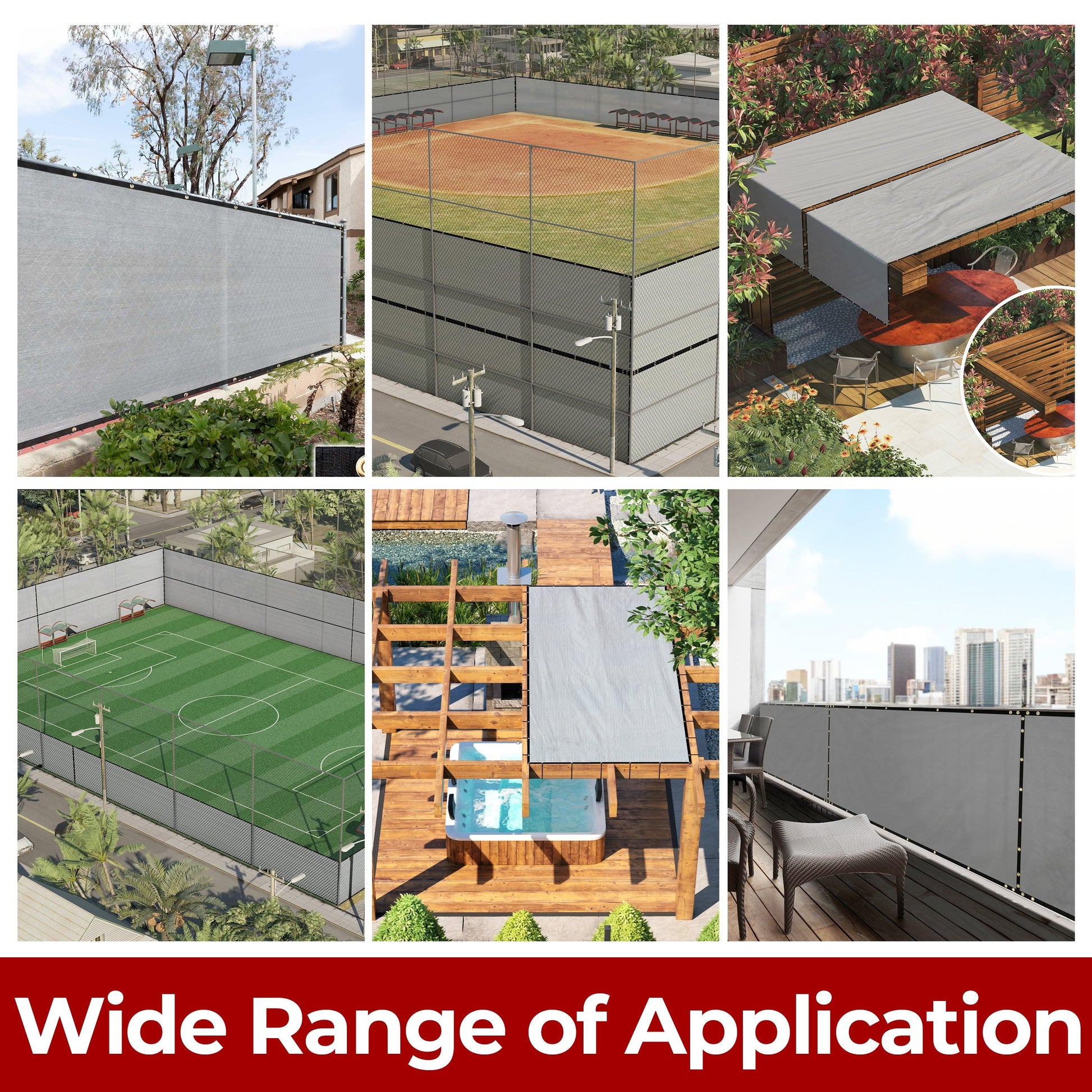 Grey_AMGO_Private_Fence_Screen_Usage_Scenario_Demonstration