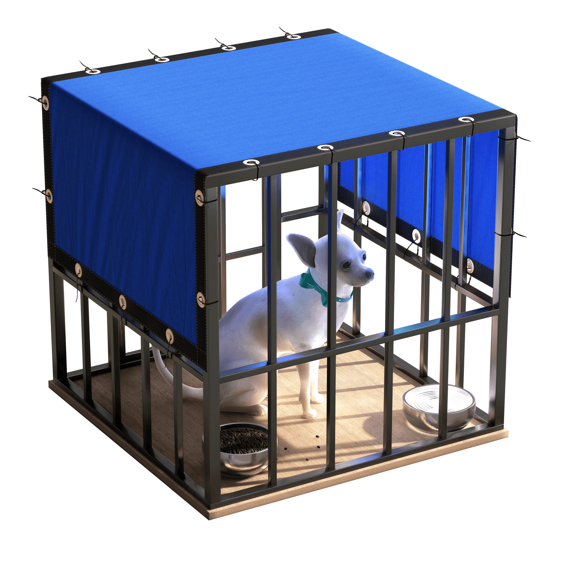 blue_Double-Layer_Edge_Dog_Sunshade_with_Brass_Holes
