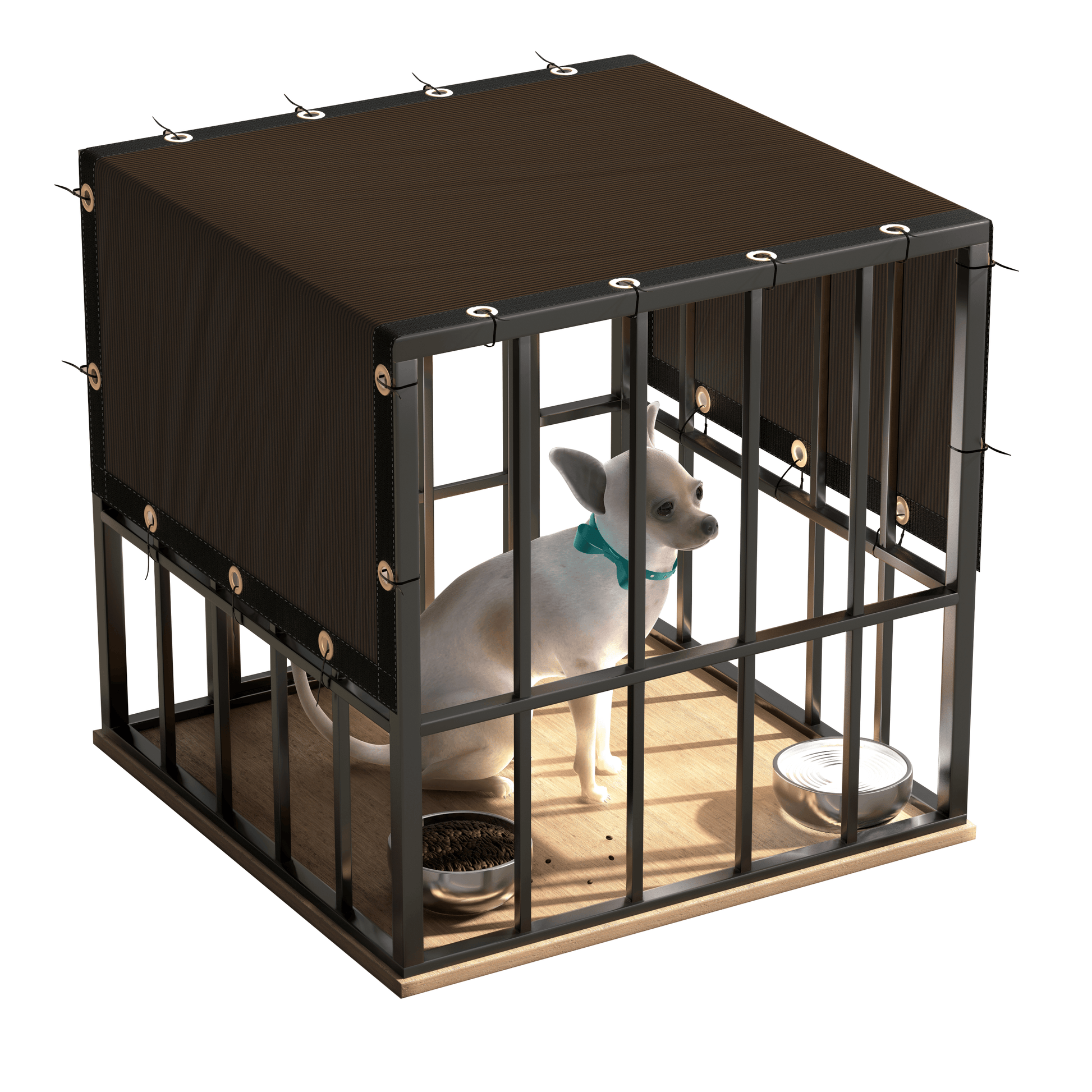 brown_Double-Layer_Edge_Dog_Sunshade_with_Brass_Holes