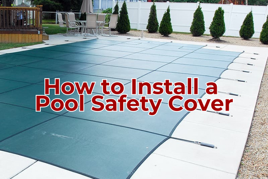 How to Install a  Pool Safety Cover