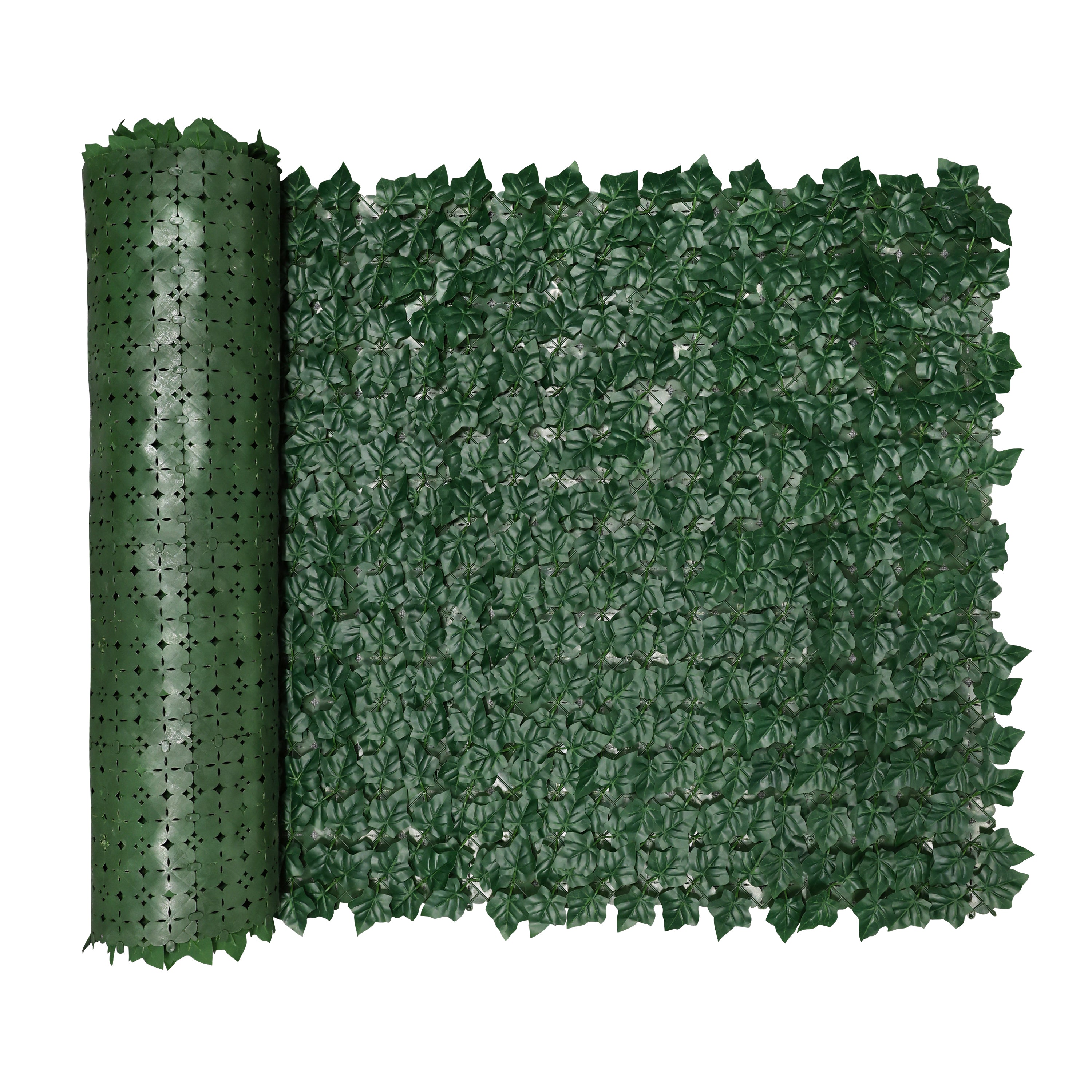 4' Ivy Privacy Fence Artificial Green Wall Screen Greenery Ivy Fence