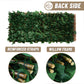 Expandable Faux Artificial Ivy Trellis Privacy Fence Screen - Single / Double Sided Leaves