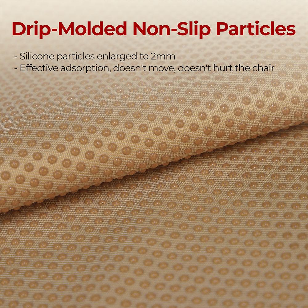 Dining Room Chair Cushions Drip-Molded Non-Slip Particles - Silicone particles enlarged to 2mm - Effective adsorption, doesn't move, doesn't hurt the chair