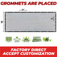 Amgo Privacy Screen for Fence 5' grey