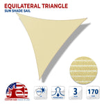 Custom Equilateral Triangle Sun Shade Sail