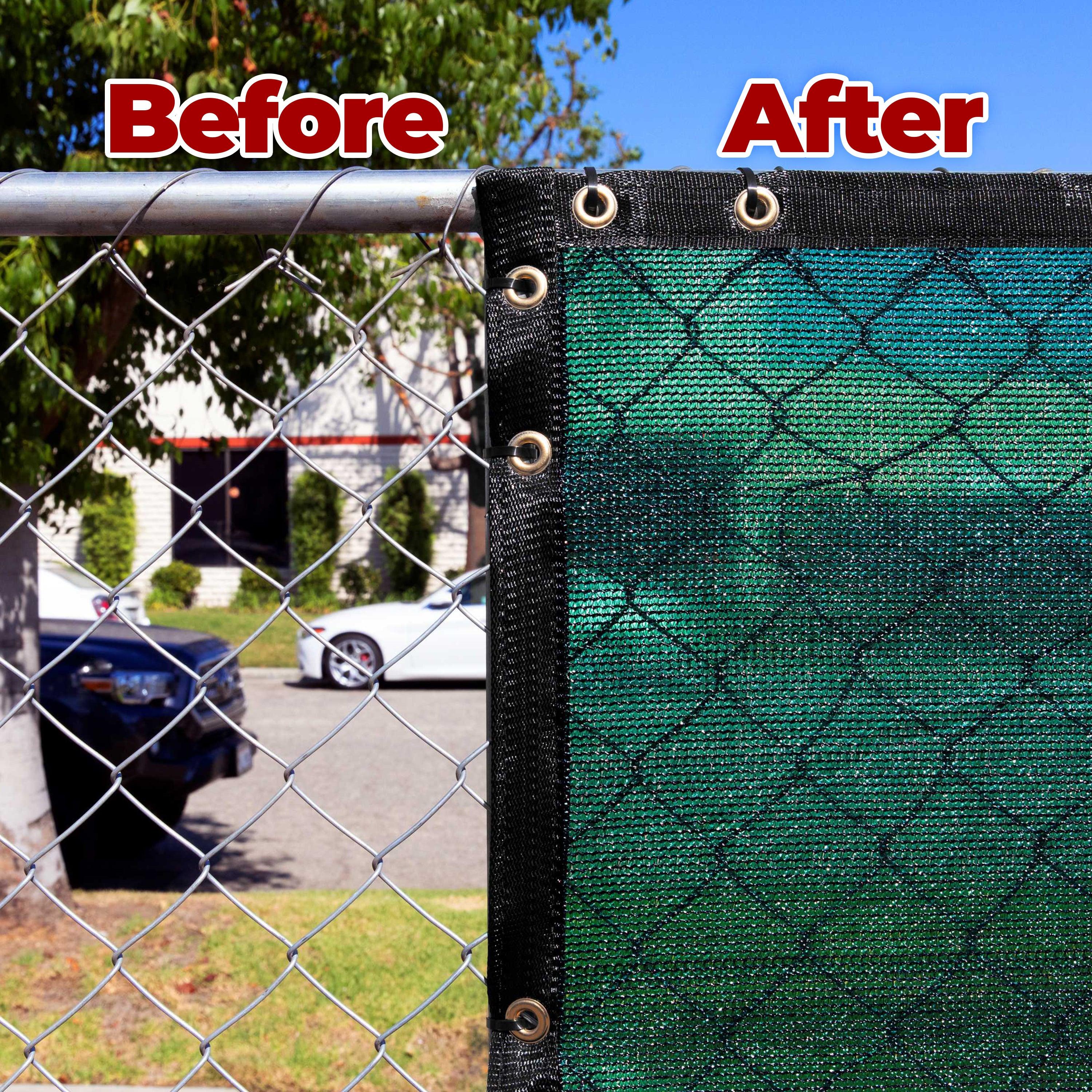 Screen Fence Example Privacy Fence Screens