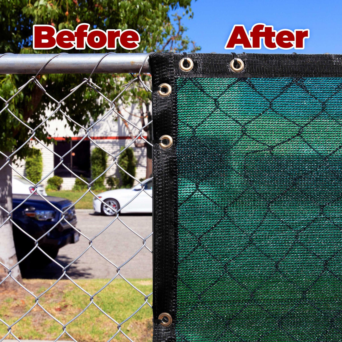 Screen Fecne Privacy Fence Screen (Custom Size Made to Order)