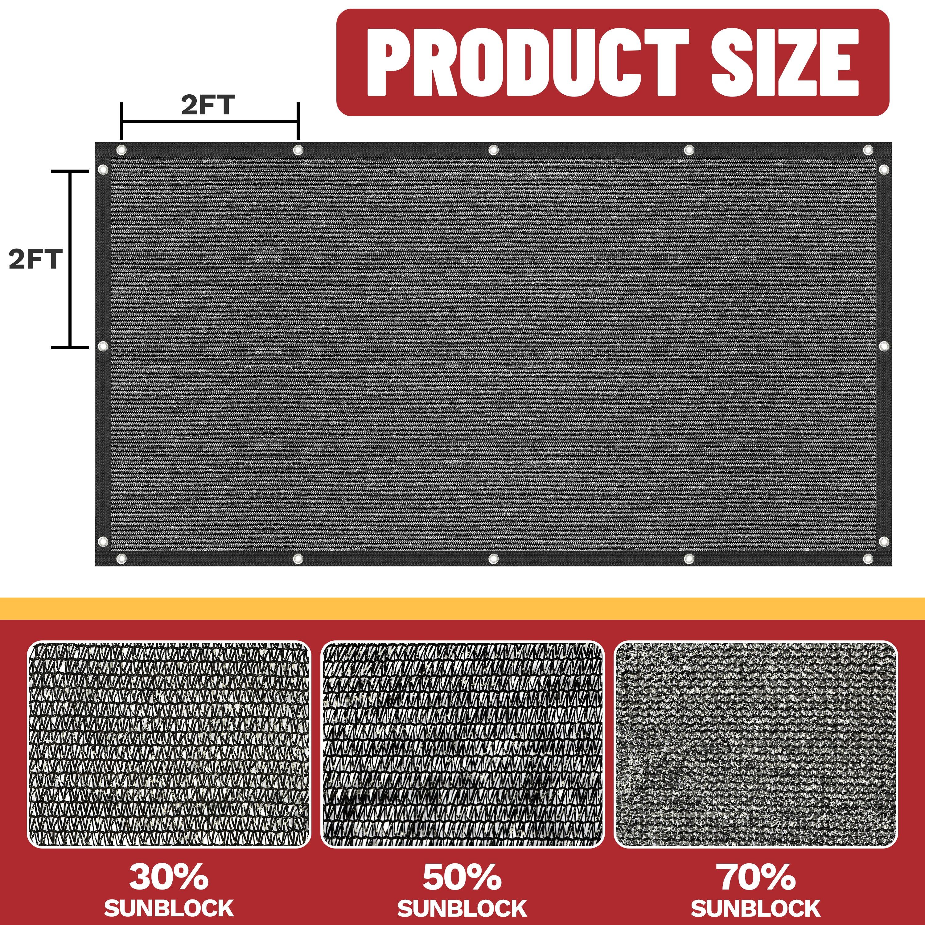 Vegetable Garden Knitted Shade Cloth - 30%, 50%, 70%