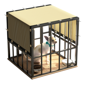 beige_Double-Layer_Edge_Dog_Sunshade_with_Brass_Holes