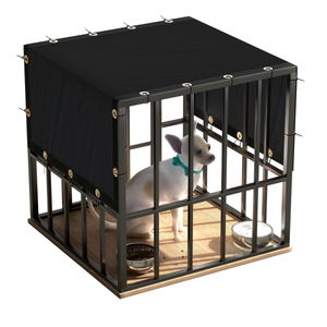 Permeable Dog Shade with Binding and Stainless Copper Accents