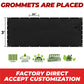 black grommets are placed factory direct accept customization fence screen 3' height