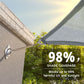 Square Sun Shade Sail with Wire Ring - Pro Ring