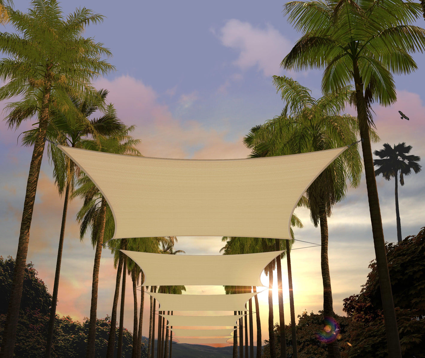 Rectangle Sun Shade Sail