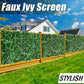 Artificial  Ivy Hedge Roll - 39" / 59"