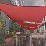 Waterproof Square Shade Sail Outdoor Canopy Awning, Patio and Pergola Cover