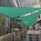 Waterproof Triangle Shade Sail Outdoor Canopy Awning, Patio and Pergola Cover