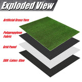 Labrador Artificial Turf Faux Grass Mat Lawn Rug - Indoor and Outdoor - ColourTree