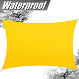 Rectangle Waterproof Outdoor Sun Shade Sail (Custom Size Made to Order) - ColourTree